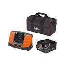 PACK 1 batt. Pro lithium 18V 4,0Ah + chargeur + en sac - AEG