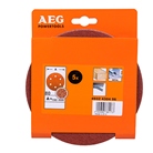 Lot de 5 Abrasifs Ø 150 grain 80 - AEG