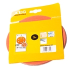 Lot de 5 Abrasifs Ø 150 grain 240 - AEG