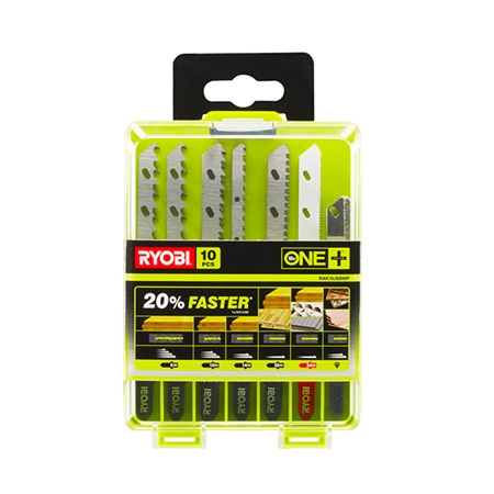 Coffret 10 lames spéciales scie sauteuse sans fil ONE+ - RYOBI