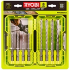 Coffret empilable 8 forets SDS+ diam. 5 à 12mm - RYOBI