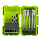 Coffret empilable perçage bois 12 accessoires - RYOBI