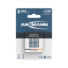 Blister de 4 accumulateurs AAA ANSMANN - 1100mAh, 1,2V