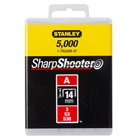 STANLEY-AGR14A - Agrafes 14mm type A - boîte de 1000pcs - STANLEY