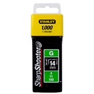 STANLEY-AGR14G - Agrafes 14mm type G - boîte de 1000pcs - STANLEY