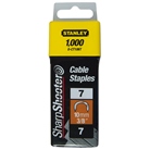 Agrafes cavaliers 10mm type 7 - boîte de 1000pcs - STANLEY