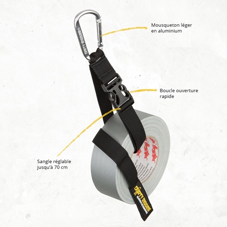Sangle DIRTY RIGGER pour rouleaux de gaffer