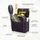 Poche ceinture porte outils DIRTY RIGGER - modèle XS