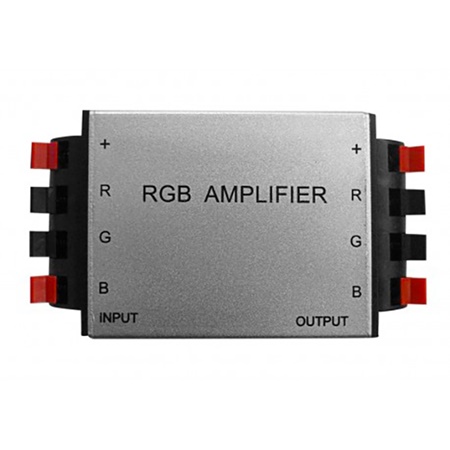 Amplificateur de strip LED RGB 12V - Tous les 8m - LUMIHOME