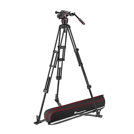 Kit trépied vidéo aluminium MANFROTTO MVK608TWINGA Nitrotech 608