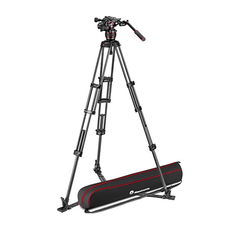 Kit trépied vidéo carbone MANFROTTO MVK608TWINGC Nitrotech 608