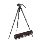 Kit trépied vidéo aluminium MANFROTTO Nitrotech 612 et et pied 536