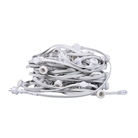 Guirlande foraine plate E27 - 30m - 60 douilles - Blanche - BE1ST PRO
