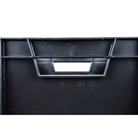 Bac ''EU'' en polypropylène BLACKCASE - 400x300x165mm - Noir 19,8l