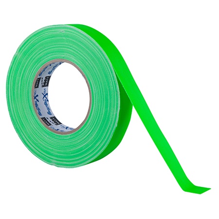 Gaffer professionnel MAGTAPE XTRA Matt - 25mm x 50m Vert Fluo