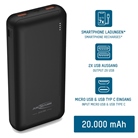Batterie portable/ Powerbank USB-C QC 3.0 20000mA 5-12V
