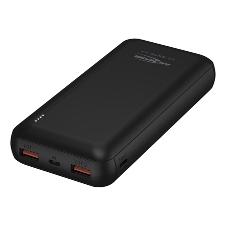 Batterie portable/ Powerbank USB-C QC 3.0 20000mA 5-12V