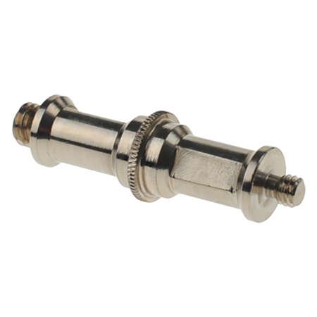 Spigot universel double 5/8 16mm avec double filetage 1/4 et 3/8''