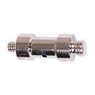 Spigot universel 5/8 16mm avec double filetage 1/4 et 3/8''