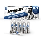 Boîte de 10 piles lithium L91 1.5V FR6 AA ENERGIZER