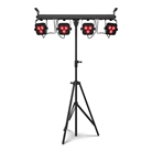 Barre d'animation 4 projecteurs 3 x 3W RGB Bluetooth Chauvet DJ