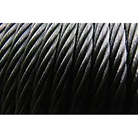 Câble noir 6mm longueur 50m Rupture 25,55kN/2604 KG RIGLIFT