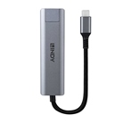 Hub USB 3.2 Gen 2 Type C & Convertisseur Ethernet Gigabit LINDY
