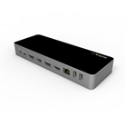 Docking Station Dual Monitor USB-C pour PC portable HDMI DP USB RJ45