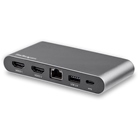 Adaptateur Dock StarTech DK30C2HAGPD USB-C vers 2 HDMI USB RJ45