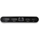 Adaptateur Dock StarTech DK30C2DAGPD USB-C vers 2 DP USB RJ45