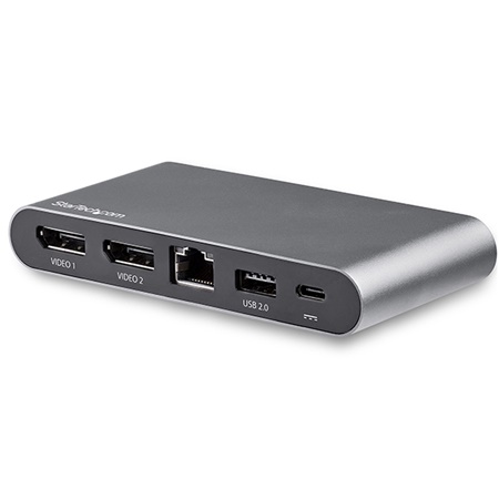 Adaptateur Dock StarTech DK30C2DAGPD USB-C vers 2 DP USB RJ45