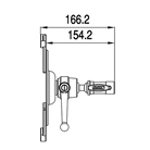 Support universelle KUPO pour vidéoprojecteur - Fixation spigot 16mm