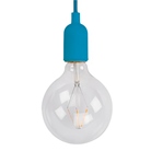 Luminaire à Suspension en cordage avec douille E27 - Bleu - VELLEMAN