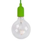 Luminaire à Suspension en cordage avec douille E27 - Vert - VELLEMAN