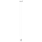 Luminaire à Suspension en cordage avec douille E27 - Blanc - VELLEMAN