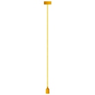 Luminaire à Suspension en cordage avec douille E27 - Jaune - VELLEMAN