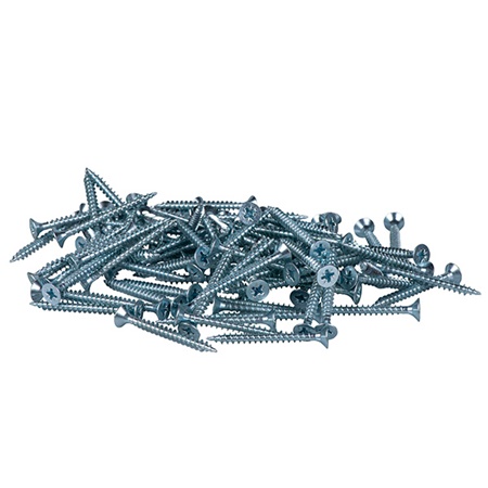 Lot de 100 Vis à bois Tête fraisée Cruciforme Z Pozidriv 5 x 50