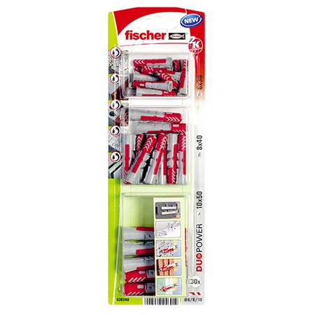 Assortiment de Chevilles bi-matière DUOPOWER sans vis - FISCHER