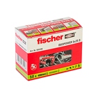 Kit de 50 Chevilles bi-matière DUOPOWER 5 x 25 AVEC vis - FISCHER