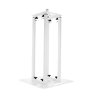 Totem téléscopique 106 à 195 cm pour enceinte ou lyre, lycra blanc