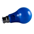 B22DEC6D-BL - Lampe LED déco Bleue 7W B22 25000H - BE1ST PRO