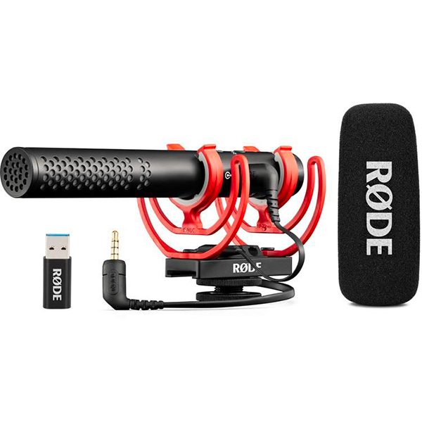 Micro canon supercardioïde sur suspension pour cam Videomic NTG Rode - LA BS