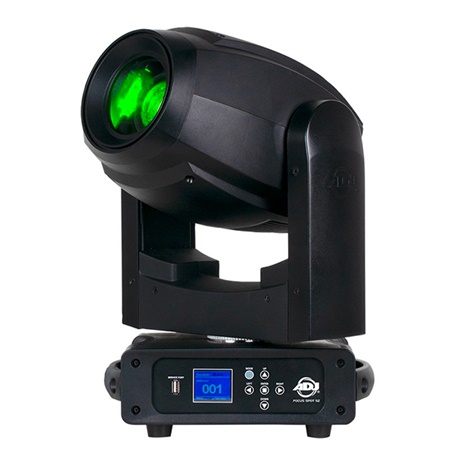 Lyre spot led 200W, angle 11°-22°, 2 frost, 2 prism Focus Spot 5Z ADJ