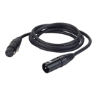 DMX3-STD-1 - Cable DMX standard avec connecteurs XLR 3 longueur 1m