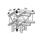 Angle droit 3 départs 3D pied G/D structure SC300 ASD, couleur NOIR