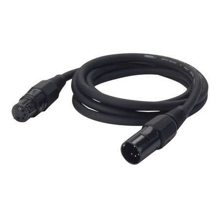 Cable DMX standard avec connecteurs XLR 5 longueur 1m