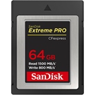 Carte mémoire SanDisk CFexpress Type B Extreme Pro 64Go