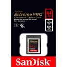 Carte mémoire SanDisk CFexpress Type B Extreme Pro 64Go