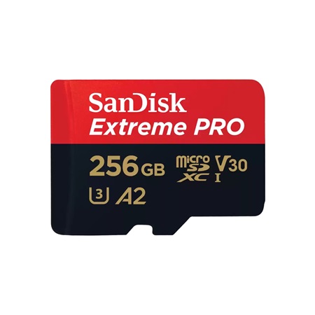 Carte mémoire SANDISK Micro SD XC Extreme Pro - 256Go