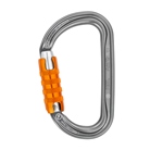 Mousqueton asymétrique léger PETZL Am'D Triact-Lock - Couleur:Gris Alu